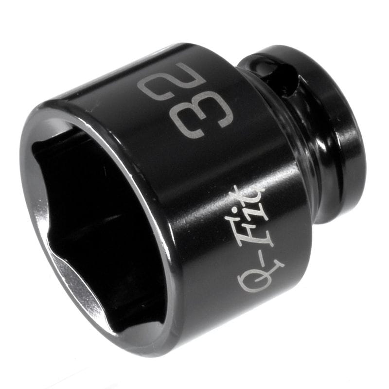 ワールドツール アストロプロダクツ AP Q-Fit 1/2DR インパクトソケット 32mm 2002000033901（ご注文単位1個）【直送品】