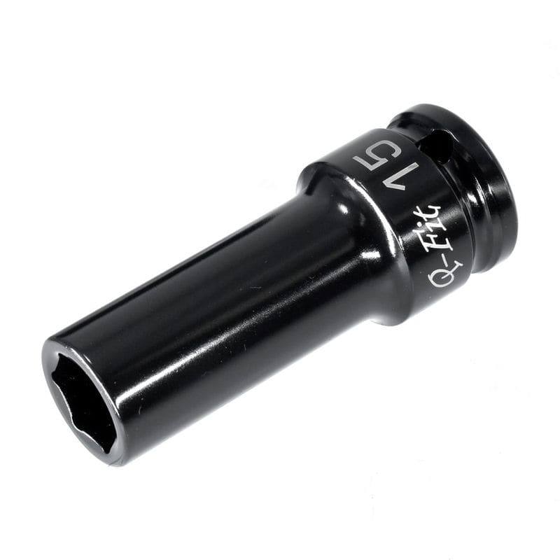 ワールドツール アストロプロダクツ AP Q-Fit 1/2DR インパクトディープソケット 15mm 2002000033987（ご注文単位1個）【直送品】
