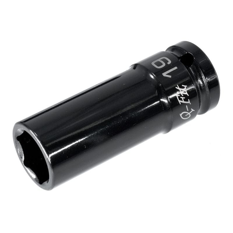 ワールドツール アストロプロダクツ AP Q-Fit 1/2DR インパクトディープソケット 19mm 2002000034021（ご注文単位1個）【直送品】