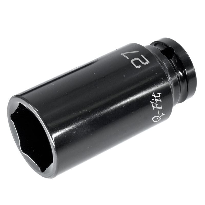 ワールドツール アストロプロダクツ AP Q-Fit 1/2DR インパクトディープソケット 27mm 2002000034069（ご注文単位1個）【直送品】