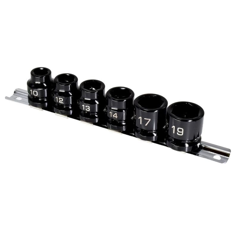 ワールドツール アストロプロダクツ AP Q-Fit 1/2DR エクストラショートインパクトソケット (6個組) 2002000034168(ご注文単位1セット)【直送品】