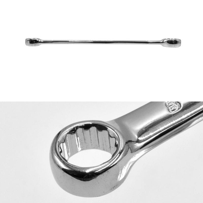 ワールドツール アストロプロダクツ AP 8×10mm ストレートメガネレンチ ショート 2002000034991（ご注文単位1個）【直送品】