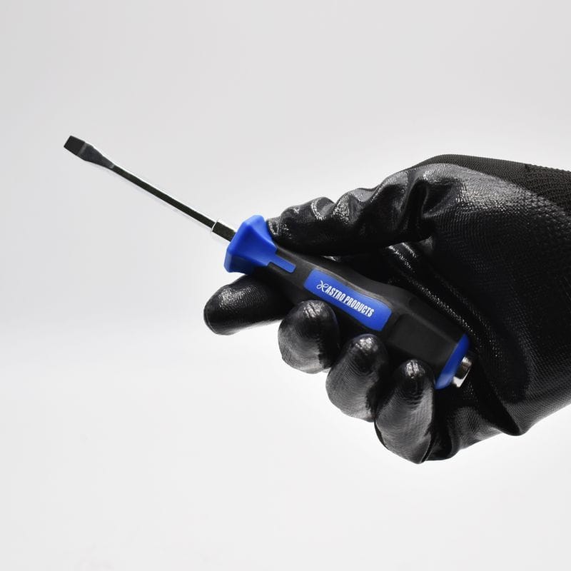 ワールドツール アストロプロダクツ AP 貫通マイナスドライバー ボルスター付 SL5.5×75mm 2002000035875(ご注文単位1個)【直送品】