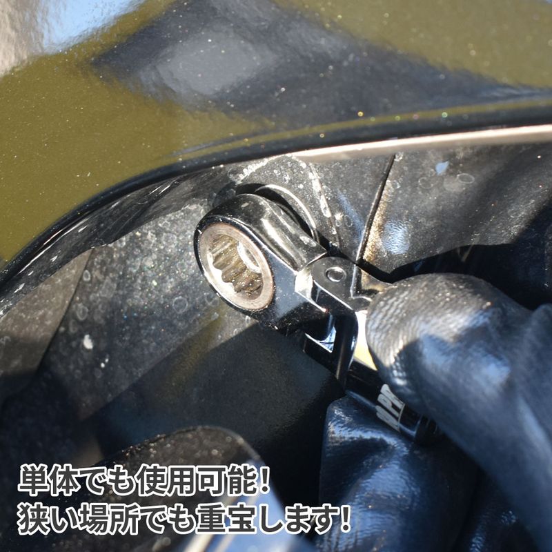 ワールドツール アストロプロダクツ AP 3/8DR 10mm フレックスラチェットヘッド 2002000036087(ご注文単位1個)【直送品】