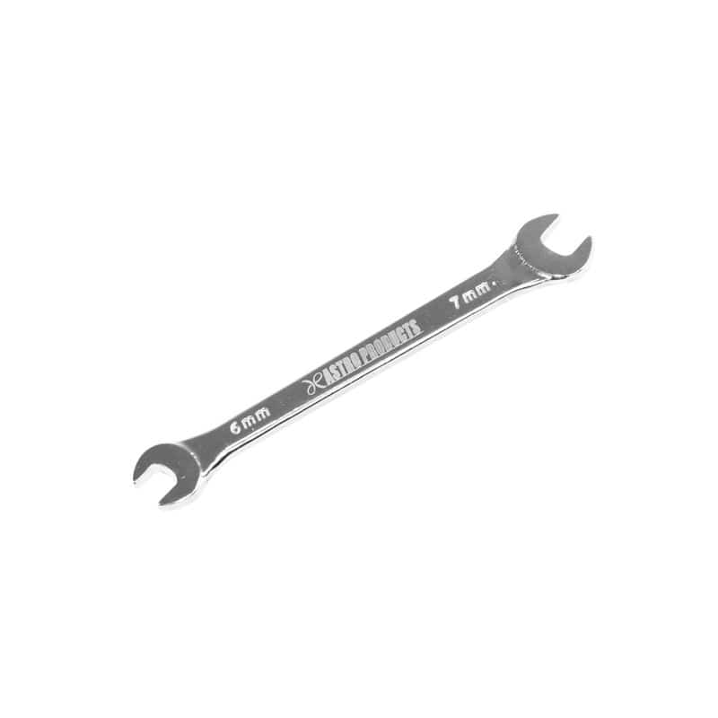ワールドツール アストロプロダクツ AP 6×7mm 薄口スパナ 2002000036216（ご注文単位1個）【直送品】