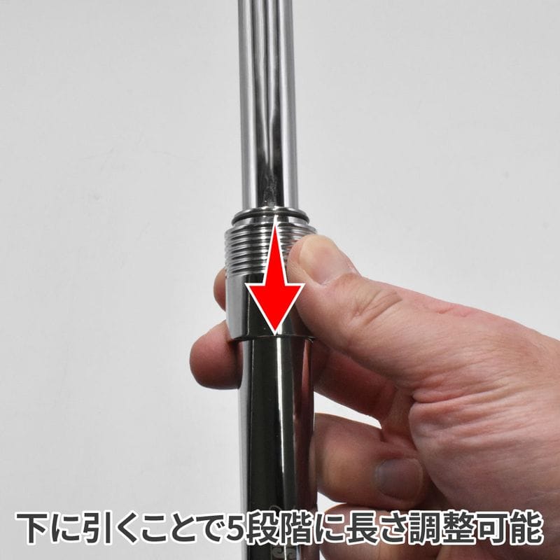 ワールドツール アストロプロダクツ AP 1/2DR 伸縮式スピンナ-ハンドル 2002000036445(ご注文単位1個)【直送品】