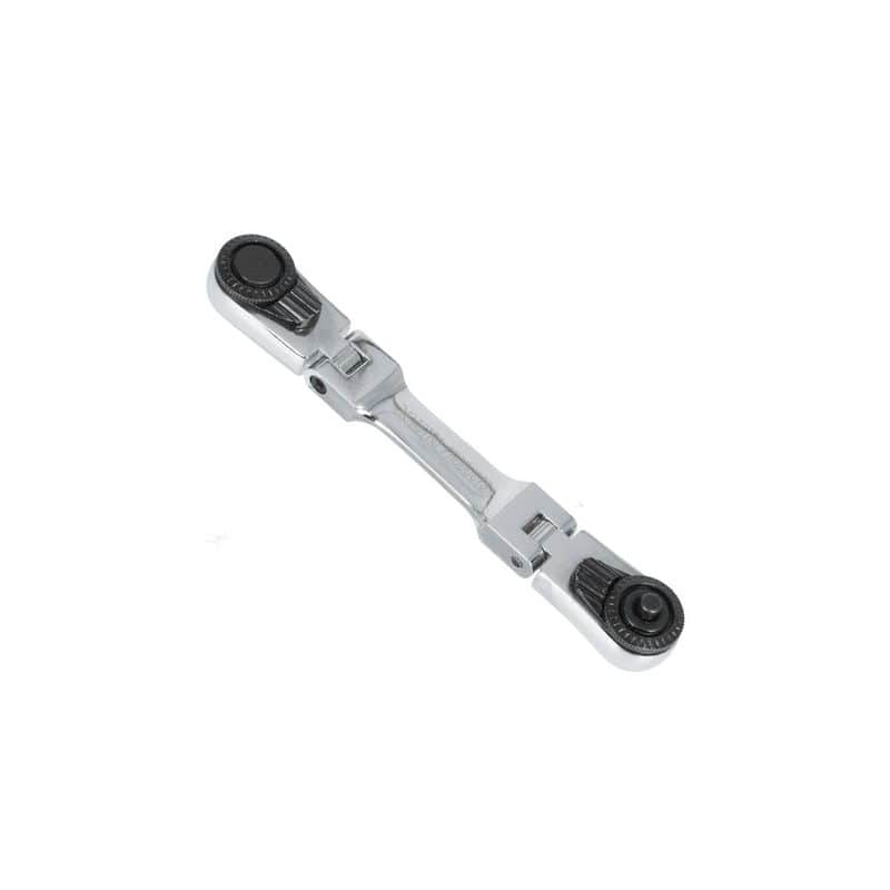 ワールドツール アストロプロダクツ AP 1/4DR&1/4HEX 72T ダブルフレックスラチェットハンドル 120 2002000036711（ご注文単位1個）【直送品】