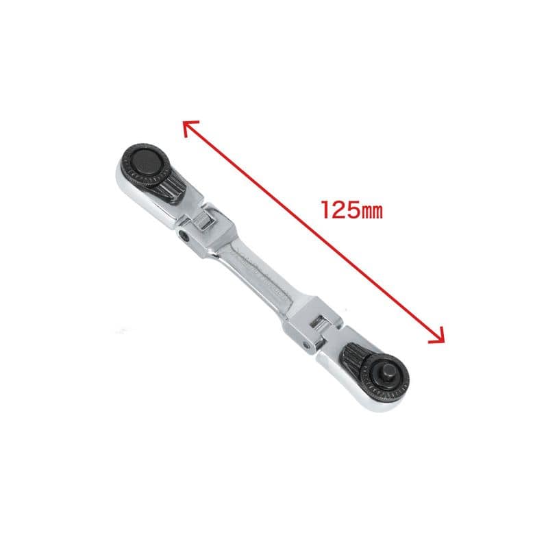 ワールドツール アストロプロダクツ AP 1/4DR&1/4HEX 72T ダブルフレックスラチェットハンドル 120 2002000036711(ご注文単位1個)【直送品】