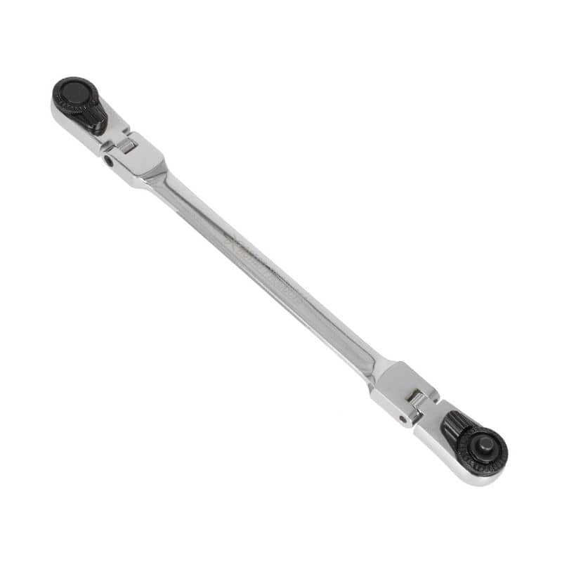 ワールドツール アストロプロダクツ AP 1/4DR&1/4HEX 72T ダブルフレックスラチェットハンドル 200 2002000036728（ご注文単位1個）【直送品】