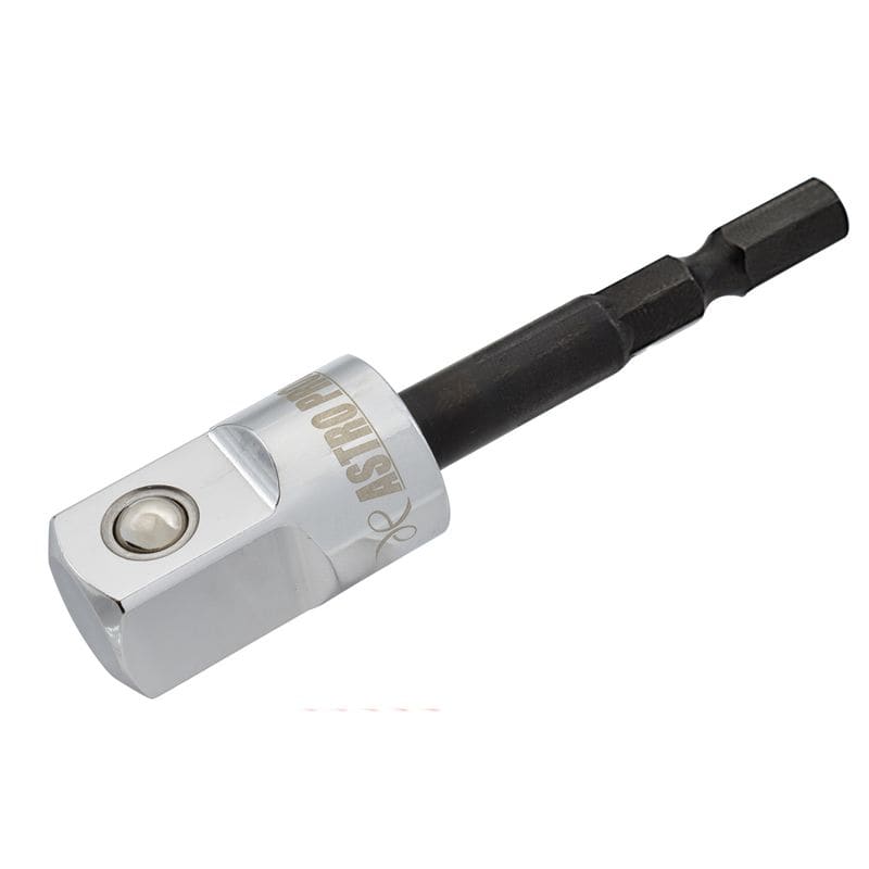 ワールドツール アストロプロダクツ AP 1/4HEX→1/2DR ユニバーサル変換アダプター 2002000036841（ご注文単位1個）【直送品】