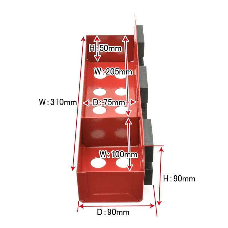 ワールドツール アストロプロダクツ AP マグネットスプレー缶ホルダー レッド 2003000001426(ご注文単位1個)【直送品】