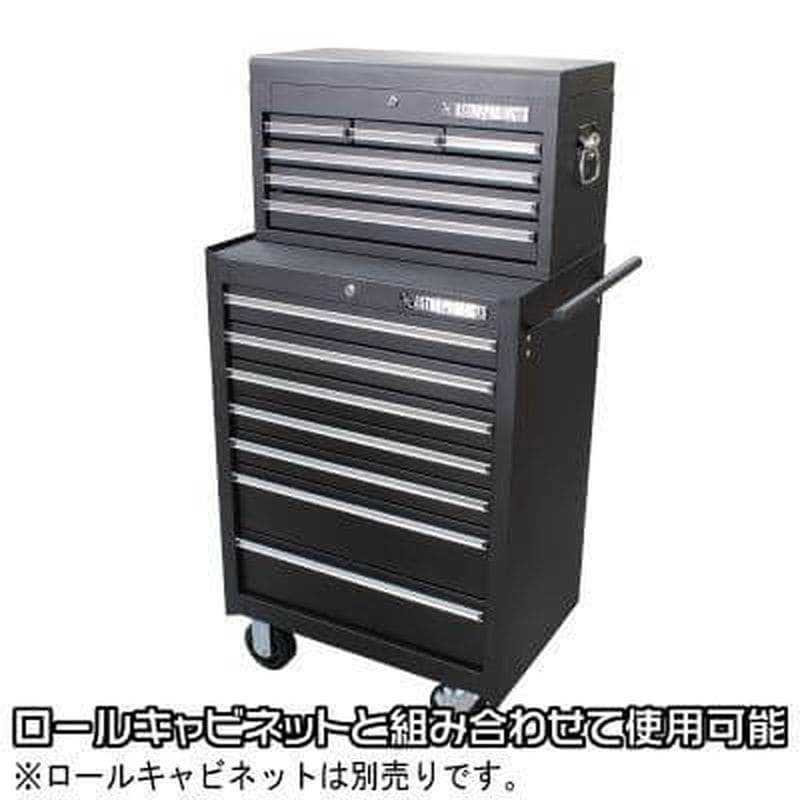 ワールドツール アストロプロダクツ AP トップチェスト 6段 ブラック TC551 2003000005516（ご注文単位1パック）【直送品】