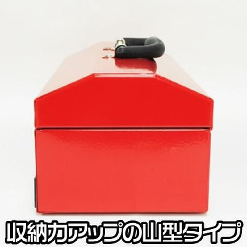 ワールドツール アストロプロダクツ AP 山型ツールボックス ショート レッド TB626 2003000006261（ご注文単位1パック）【直送品】