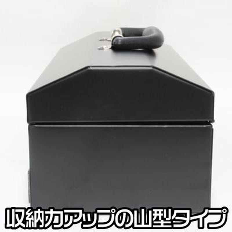 ワールドツール アストロプロダクツ AP 山型ツールボックス ショート ブラック TB627 2003000006278（ご注文単位1パック）【直送品】