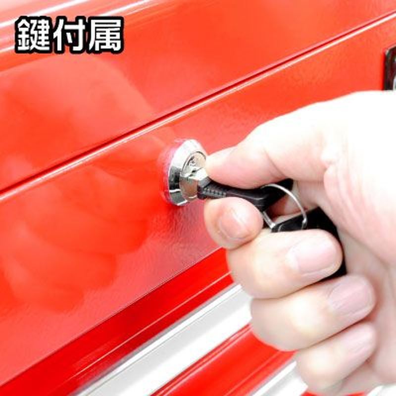 ワールドツール アストロプロダクツ AP トップチェスト6段 レッド TC700 2003000007008（ご注文単位1個）【直送品】