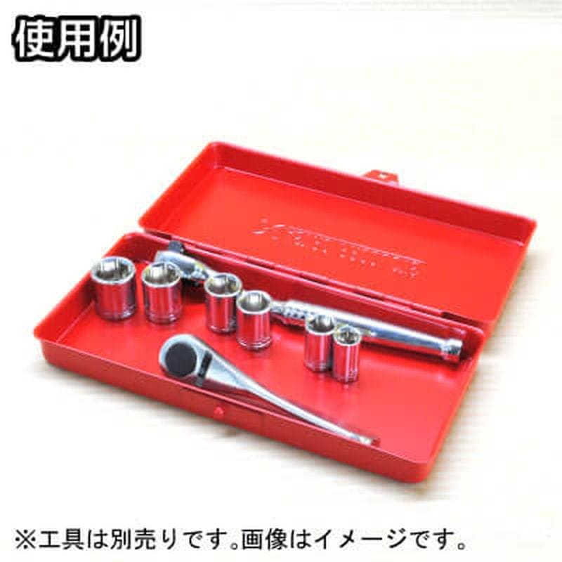 ワールドツール アストロプロダクツ AP メタルケース M レッド 2003000007367(ご注文単位1個)【直送品】