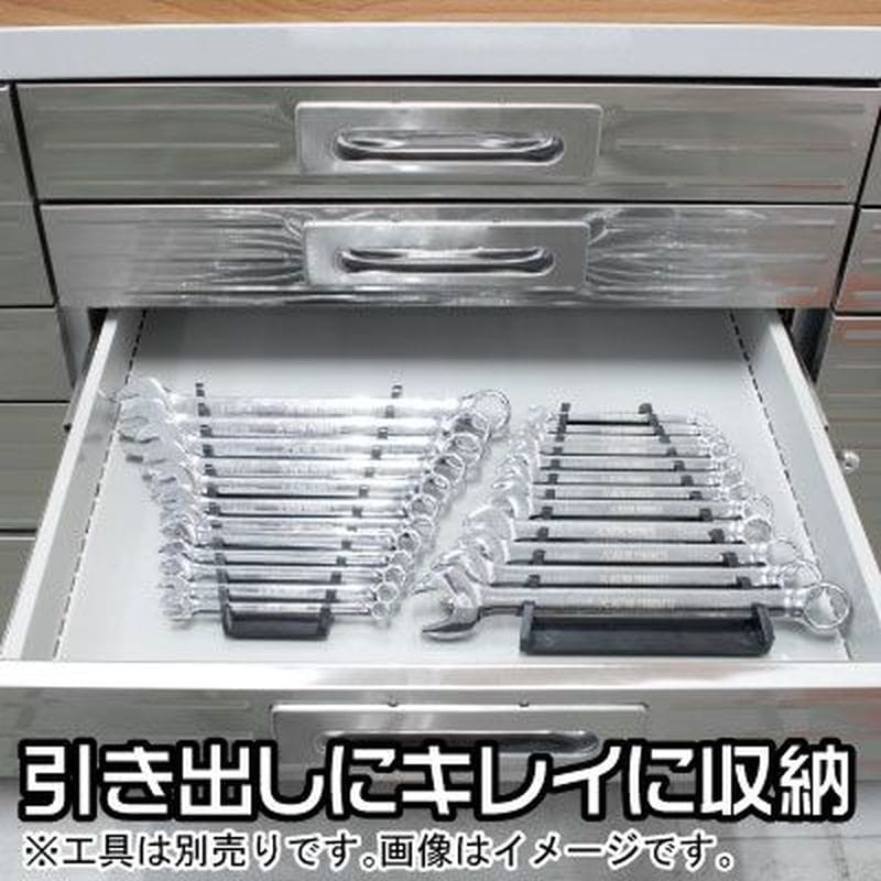 ワールドツール アストロプロダクツ AP レンチラック 12本用 マグネット付 2003000007640（ご注文単位1個）【直送品】