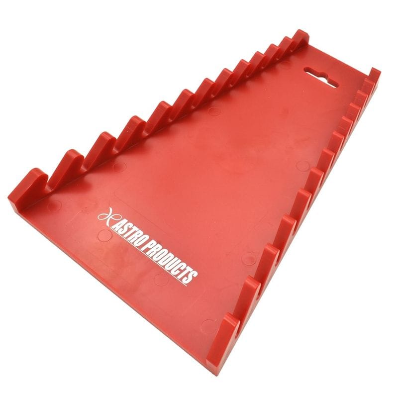 ワールドツール アストロプロダクツ AP レンチラック逆向き 12本用 レッド 2003000008425(ご注文単位1個)【直送品】