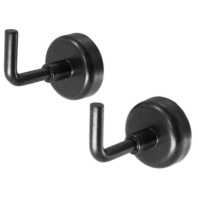 ワールドツール アストロプロダクツ AP 強力マグネットフック ブラック (2個入) 2003000009415(ご注文単位1パック)【直送品】