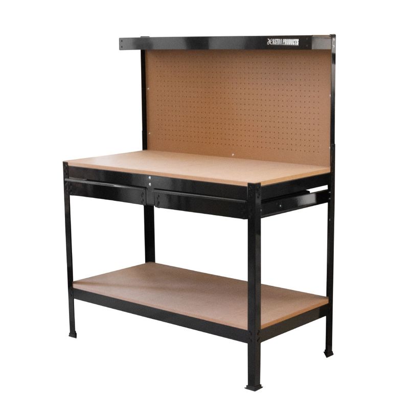 ワールドツール アストロプロダクツ AP ライトワークベンチ 1200mm ブラック 2003000010619（ご注文単位1個）【直送品】