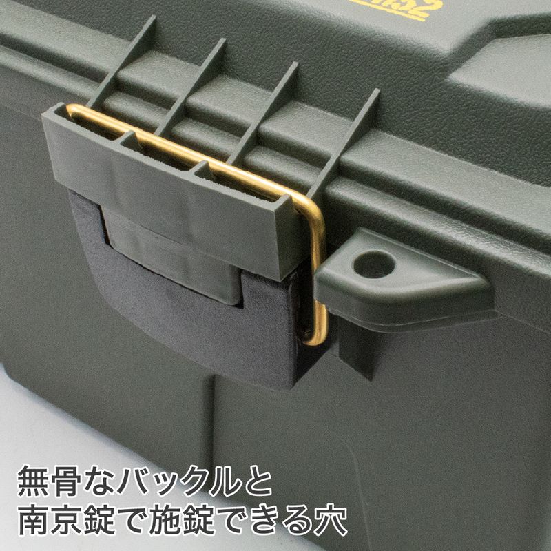 ワールドツール アストロプロダクツ AP プラスチックボックス 12L オリーブドラブ PB152 2003000011524（ご注文単位1パック）【直送品】