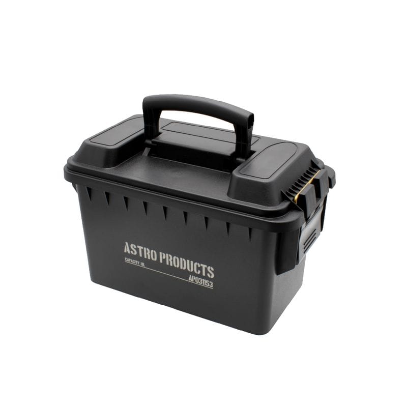 ワールドツール アストロプロダクツ AP プラスチックボックス 8L ブラック PB153 2003000011531（ご注文単位1パック）【直送品】