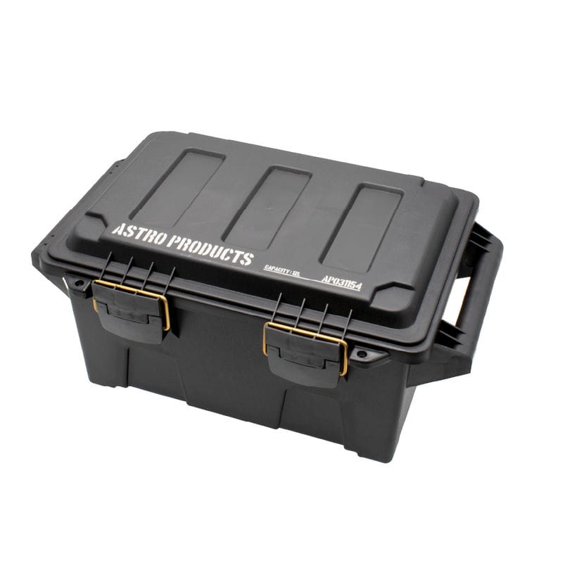 ワールドツール アストロプロダクツ AP プラスチックボックス 12L ブラック PB154 2003000011548（ご注文単位1パック）【直送品】