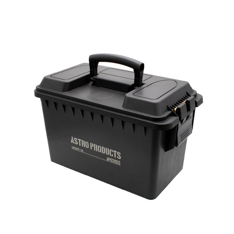 ワールドツール アストロプロダクツ AP プラスチックボックス 14L ブラック PB155 2003000011555（ご注文単位1パック）【直送品】