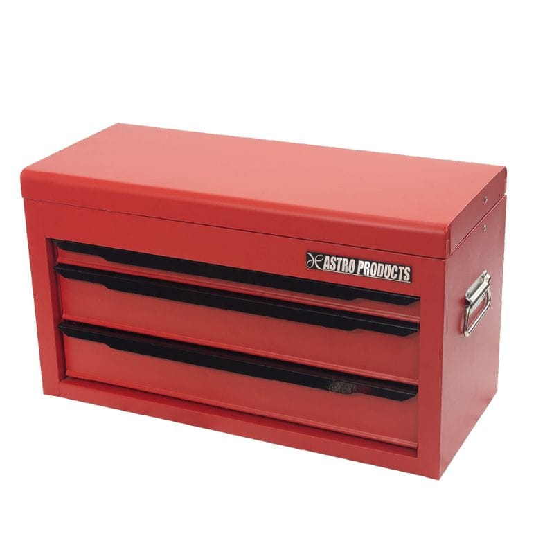 ワールドツール アストロプロダクツ AP トップチェスト 3段 マットレッド TC190 2003000011906（ご注文単位1個）【直送品】