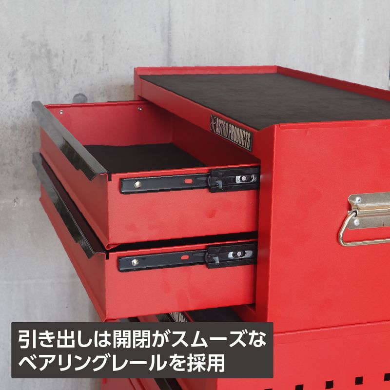 ワールドツール アストロプロダクツ AP ミドルチェスト マットブラック MC197 2003000011975(ご注文単位1個)【直送品】