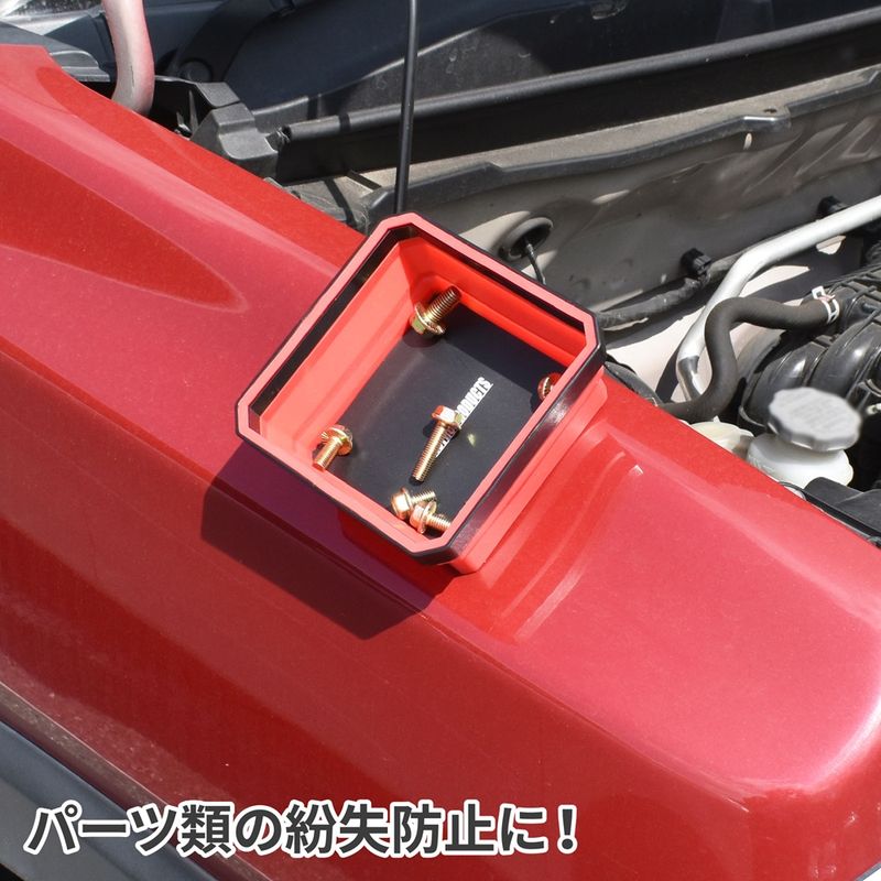 ワールドツール アストロプロダクツ AP シリコーン折畳マグネットトレー ブラック 2003000012125(ご注文単位1個)【直送品】