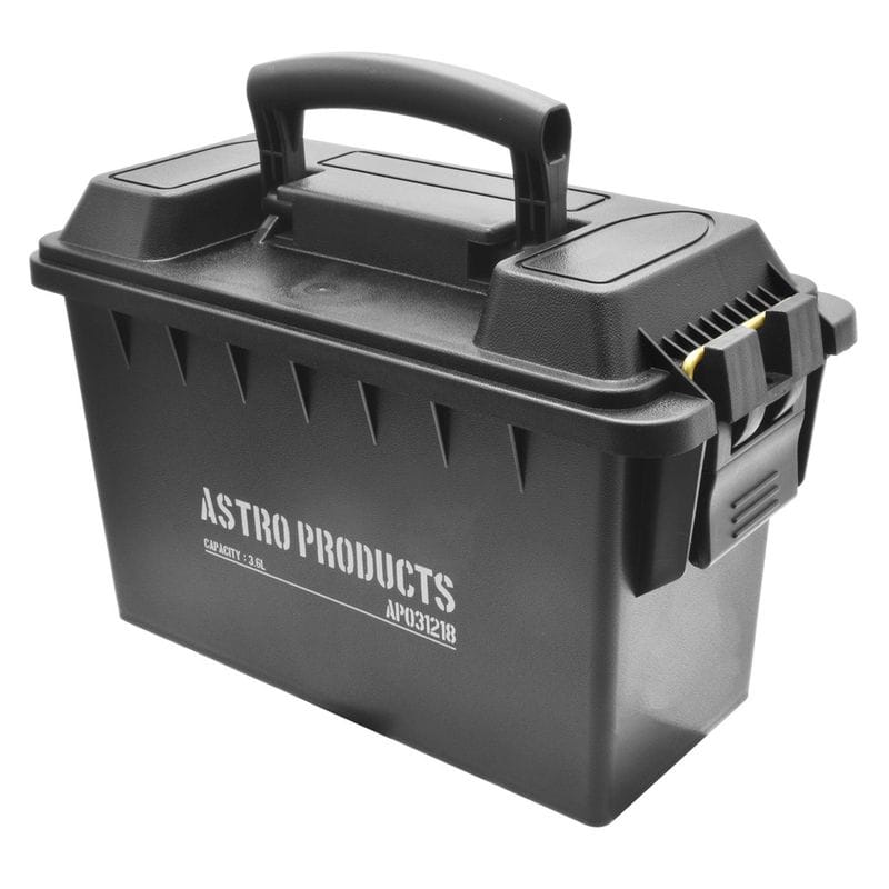 ワールドツール アストロプロダクツ AP プラスチックボックス 3.6L ブラック PB218 2003000012187（ご注文単位1個）【直送品】