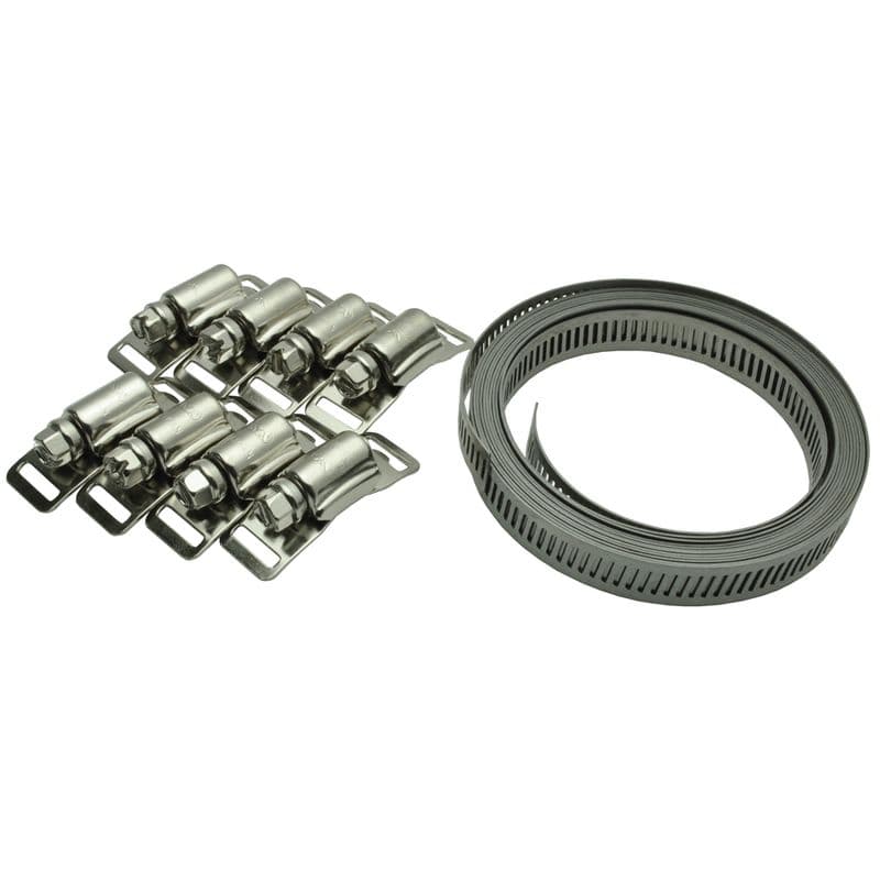 ワールドツール アストロプロダクツ AP ホースクランプセット 8mm×3m 2004000001362（ご注文単位1個）【直送品】