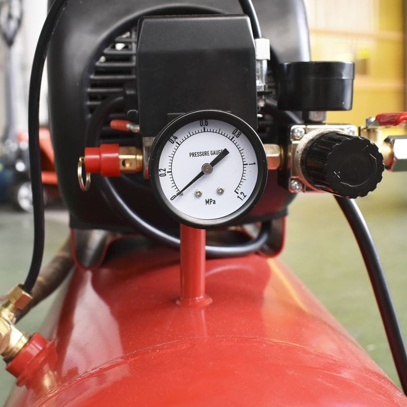 ワールドツール アストロプロダクツ AP エアコンプレッサー 39L RED 2004000007777(ご注文単位1パック)【直送品】