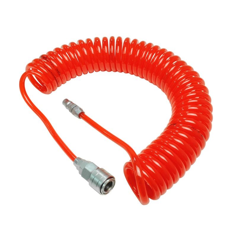 ワールドツール アストロプロダクツ AP スパイラルウレタンエアホース 5×8mm×6m 2004000008798（ご注文単位1パック）【直送品】