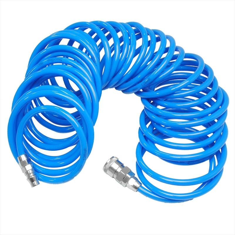 ワールドツール アストロプロダクツ AP スパイラルウレタンエアホース 5×8mm×10m 2004000009443（ご注文単位1パック）【直送品】