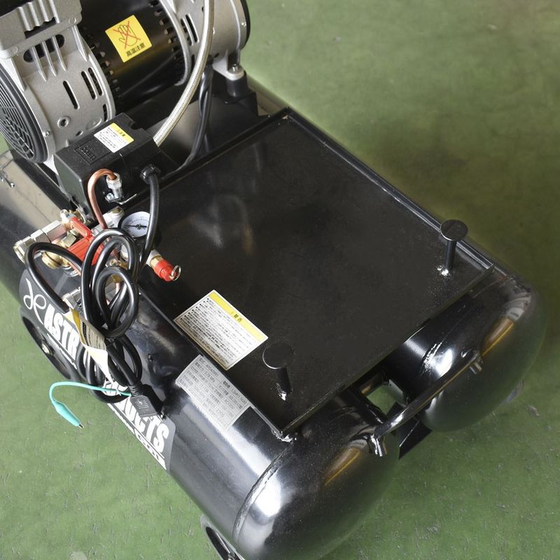 ワールドツール アストロプロダクツ AP ツインタンク サイレントエアコンプレッサー 60L 2004000009917（ご注文単位1パック）【直送品】