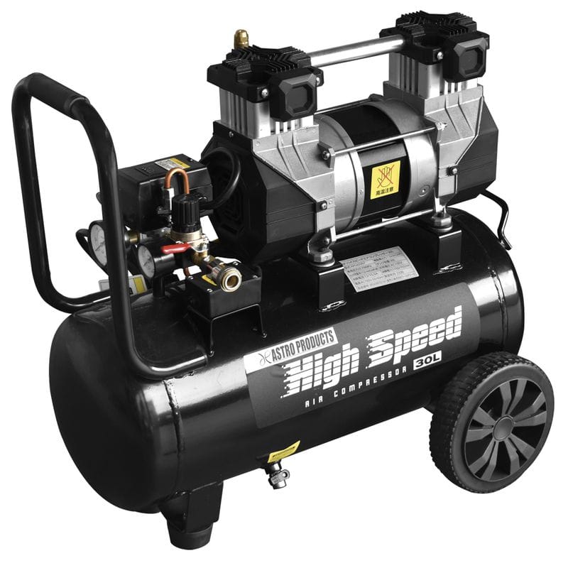 ワールドツール アストロプロダクツ AP ハイスピード エアコンプレッサー 30L 2004000009979（ご注文単位1パック）【直送品】