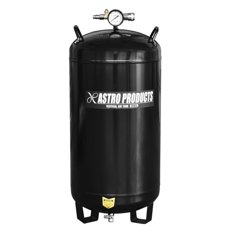 ワールドツール アストロプロダクツ AP 縦型エアサブタンク 38L 2004000010326（ご注文単位1パック）【直送品】