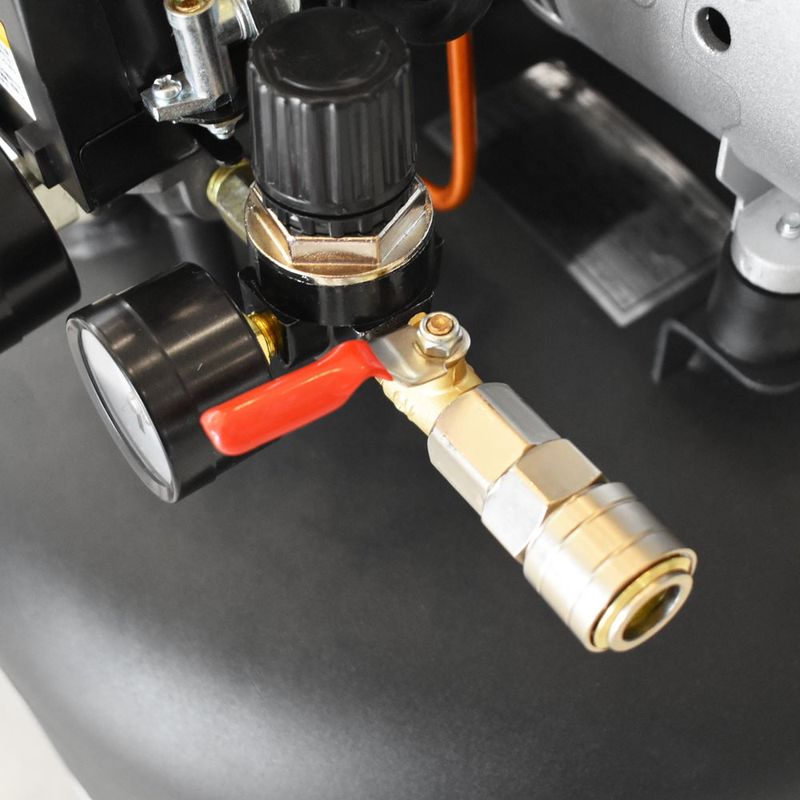 ワールドツール アストロプロダクツ AP 縦型 サイレントエアコンプレッサー 38L VSC033 2004000010333(ご注文単位1パック)【直送品】