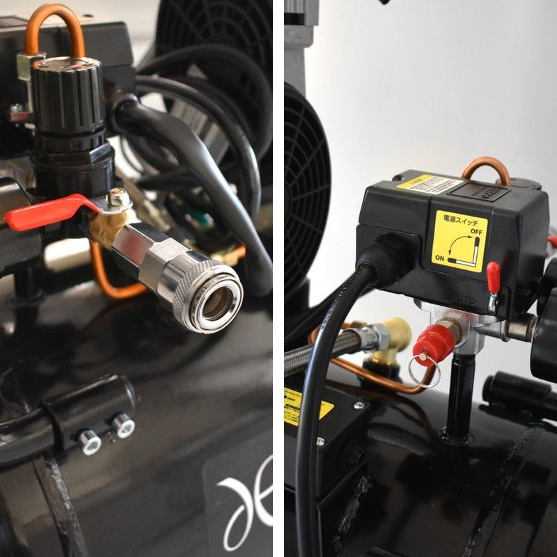 ワールドツール アストロプロダクツ AP ハイスピード サイレントエアコンプレッサー 39L 2004000010562(ご注文単位1パック)【直送品】