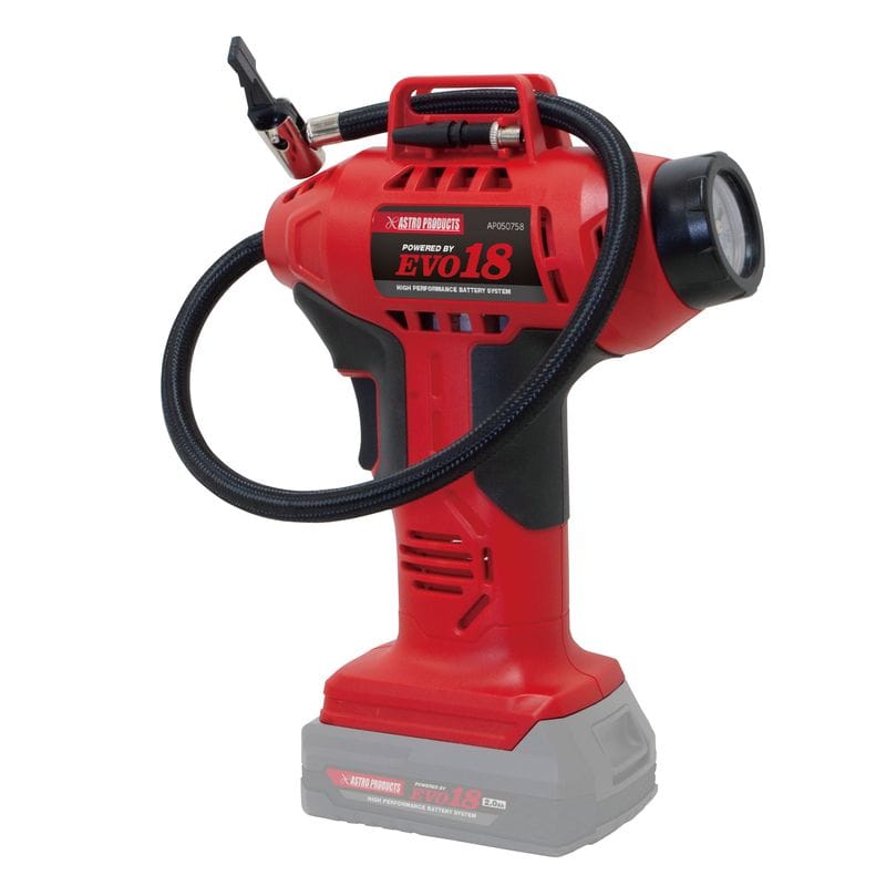ワールドツール アストロプロダクツ AP DC18V 充電式 エアインフレーター 2005000007583（ご注文単位1個）【直送品】