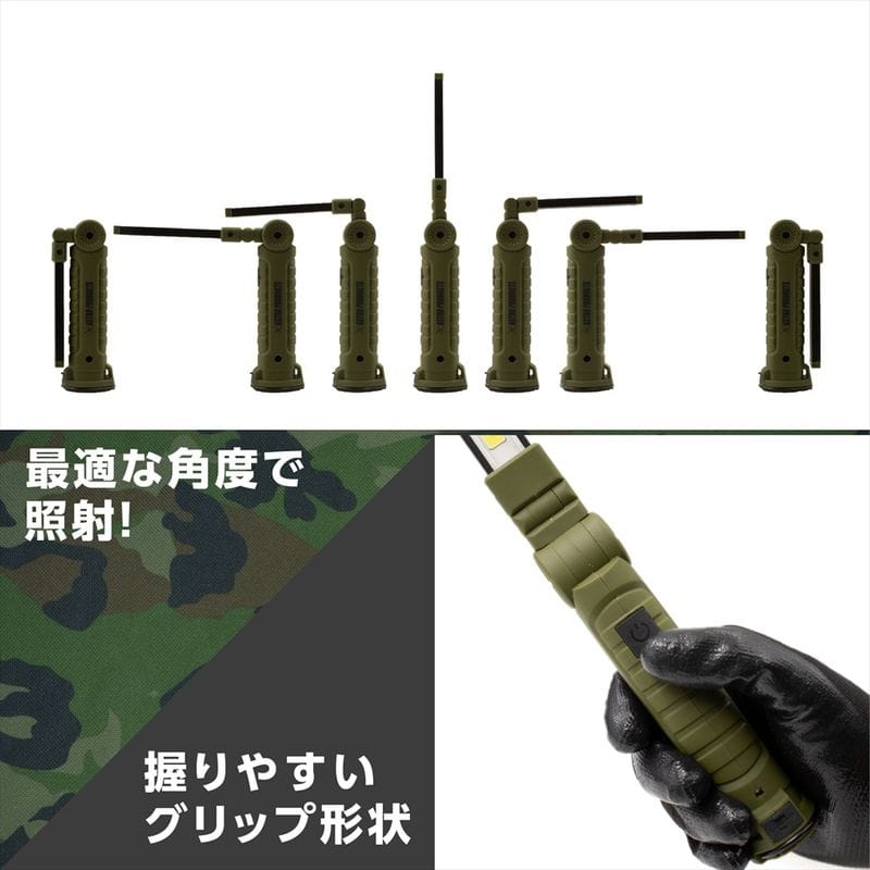 ワールドツール アストロプロダクツ AP COB 充電式フォールディング ワークライト WL771 2005000007712（ご注文単位1個）【直送品】