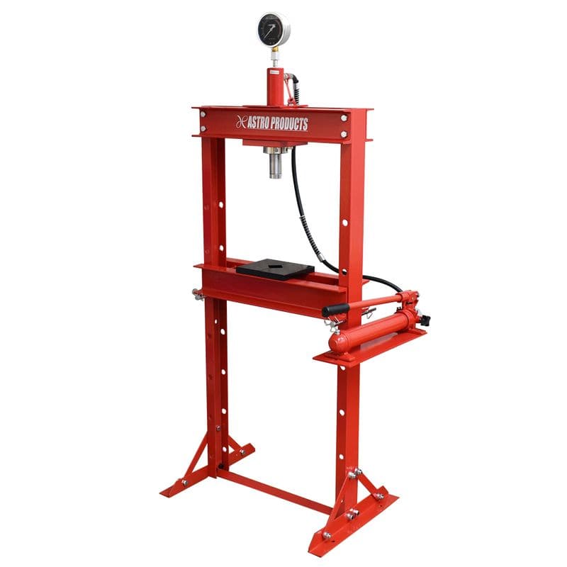 ワールドツール アストロプロダクツ AP 12TON 油圧プレス ゲージ付 HP157 2006000001571(ご注文単位1個)【直送品】
