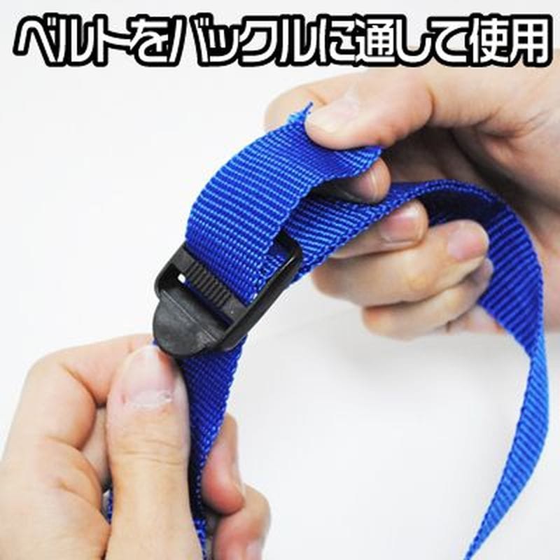 ワールドツール アストロプロダクツ AP ラダーロックベルト 1.8m ブルー (2本入) 2007000012024（ご注文単位1パック）【直送品】