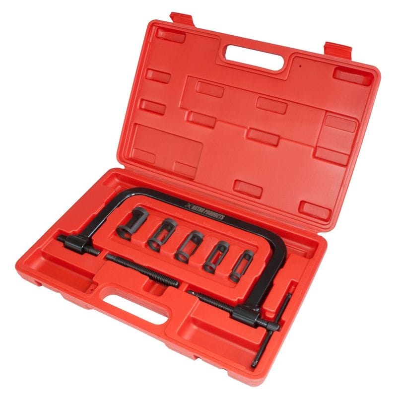 ワールドツール アストロプロダクツ AP バルブスプリングコンプレッサーセット (9点組) VC359 2007000013595（ご注文単位1セット）【直送品】