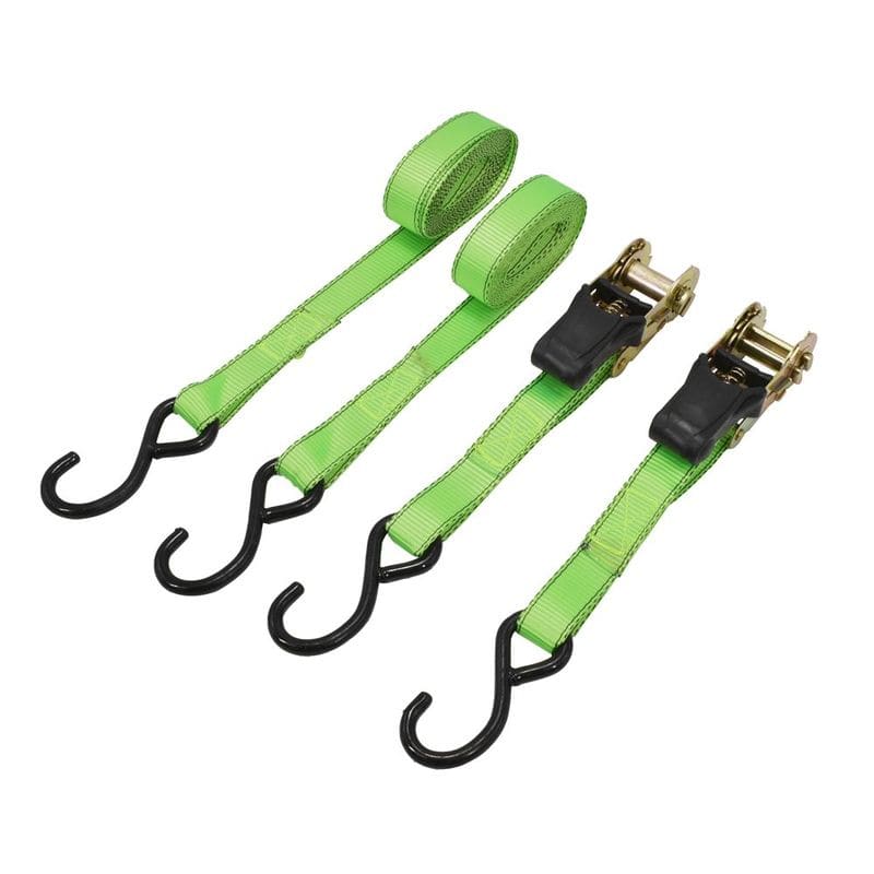 ワールドツール アストロプロダクツ AP ラチェットタイダウン 4m (2本入) RT432 2007000014325（ご注文単位1パック）【直送品】