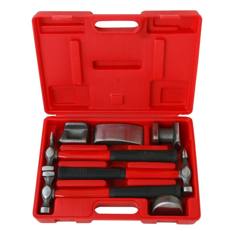 ワールドツール アストロプロダクツ AP 板金ハンマー 7点セット 2008000006785（ご注文単位1セット）【直送品】