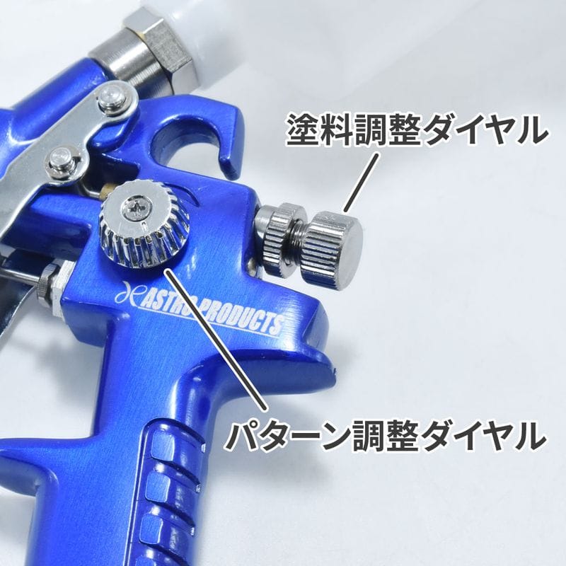 ワールドツール アストロプロダクツ AP HVLP エアスプレーガン 125mL 2008000007294(ご注文単位1個)【直送品】