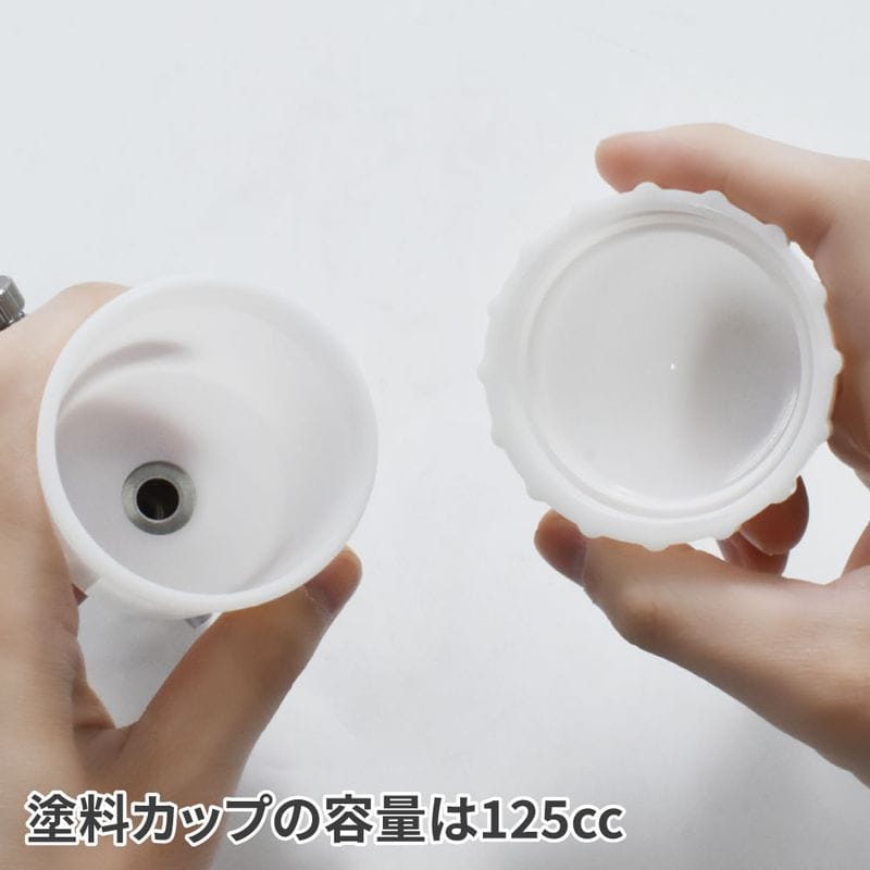 ワールドツール アストロプロダクツ AP HVLP エアスプレーガン 125mL 2008000007294(ご注文単位1個)【直送品】